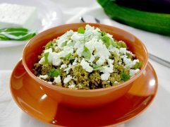 Cous cous con melanzane e zucchine