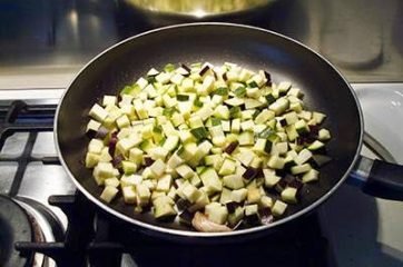 cous cous con melanzane e zucchine 4