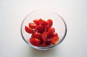 Pasta bottarga e pomodorini 1