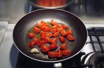 Pasta bottarga e pomodorini 3