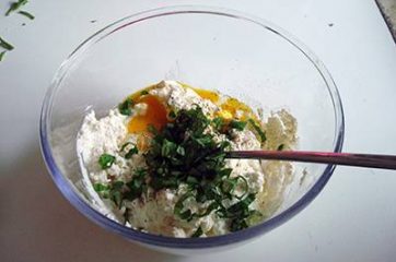 Torta salata ricotta e pomodorini 5