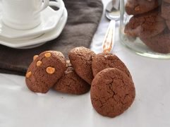 Biscotti al cacao senza glutine