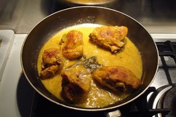 Pollo allo zafferano 6