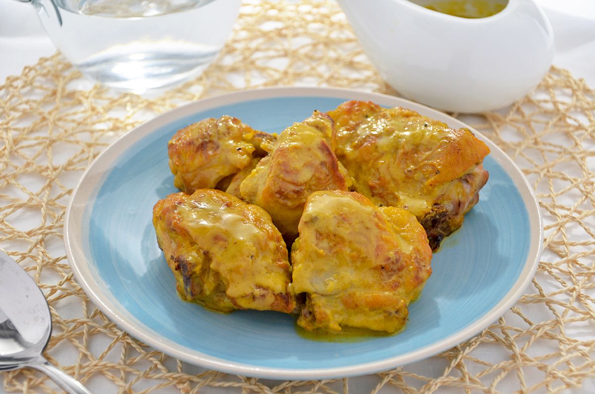 Pollo allo zafferano