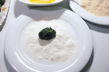 Crocchette di spinaci 6