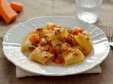 Pasta zucca e bottarga