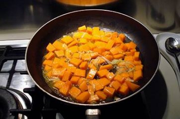 Pasta zucca e bottarga 6