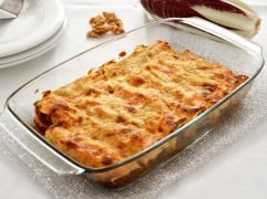 Cannelloni con ricotta e radicchio