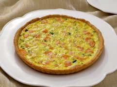 Quiche salmone e zucchine