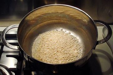 Risotto con carciofi e asiago 4