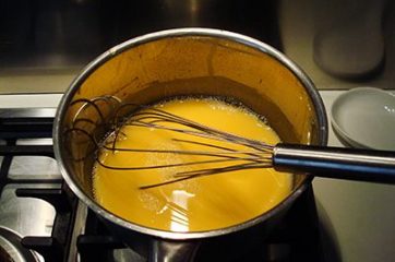 Crema all'arancia senza uova e senza latte 5