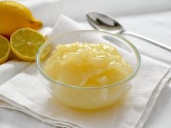 Crema al limone senza uova e senza latte