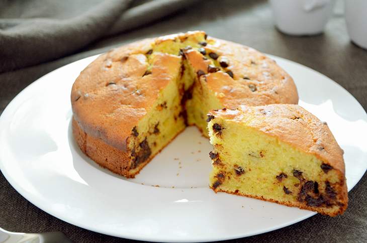 Torta ricotta e cioccolato