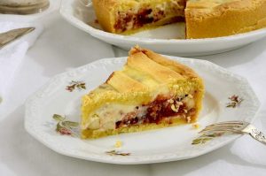 Crostata di ricotta e cioccolato