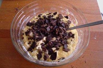 Muffin banana e cioccolato 4