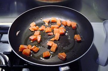 Pasta con salmone e avocado 3