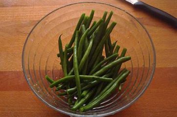 Pasta con pesto di fagiolini 1