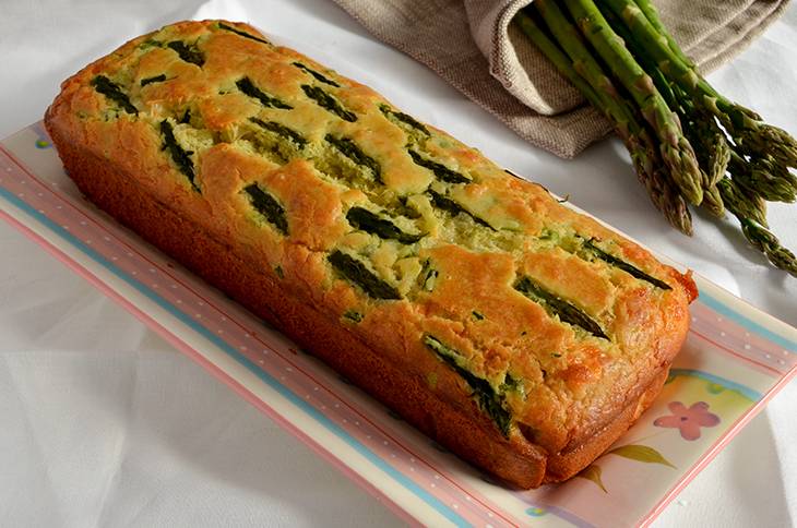 Plumcake agli asparagi