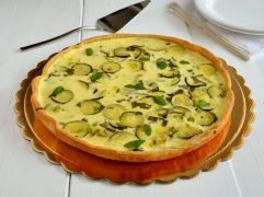 Torta salata zucchine e yogurt