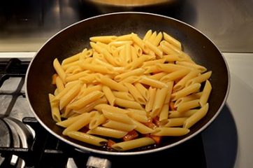 Pasta con zucca e gorgonzola 5