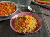 Cous cous con verdure e ceci