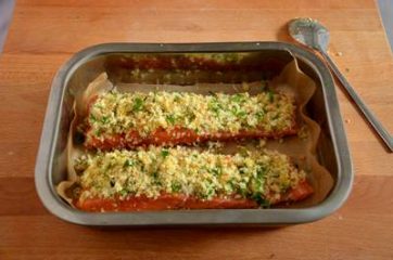 Salmone gratinato 5