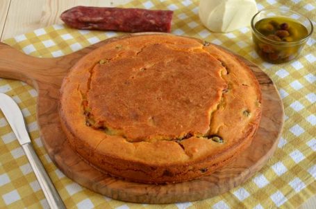 Torta sette vasetti salata