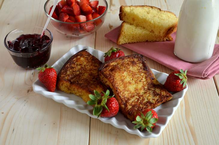 French toast di colomba