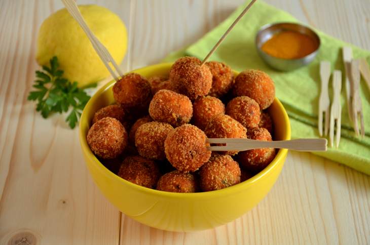 Polpette di salmone