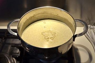 Crema al pistacchio senza uova 4