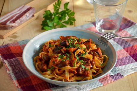 Pasta alla boscaiola