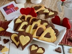 Biscotti a forma di cuore