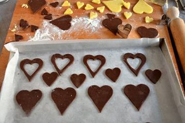 Biscotti a forma di cuore 6