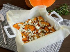 Zucca al forno con la feta