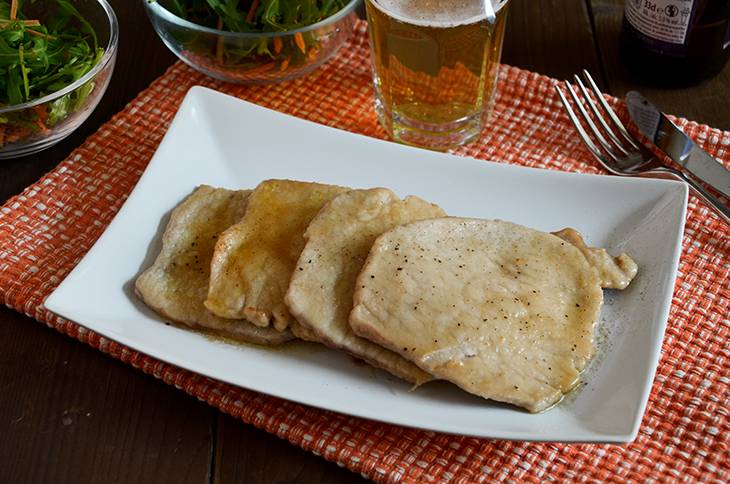 Scaloppine alla birra