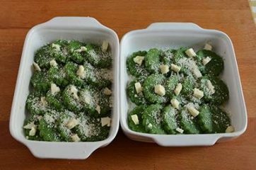 Gnocchi di semolino agli spinaci 9