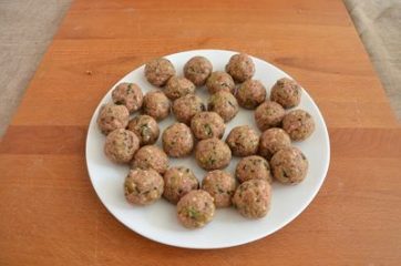 Polpette di carne e melanzane 7