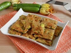 Schiacciata di zucchine