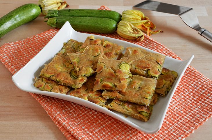 Schiacciata di zucchine