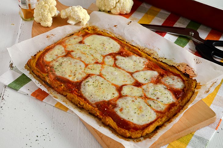 Pizza di cavolfiore