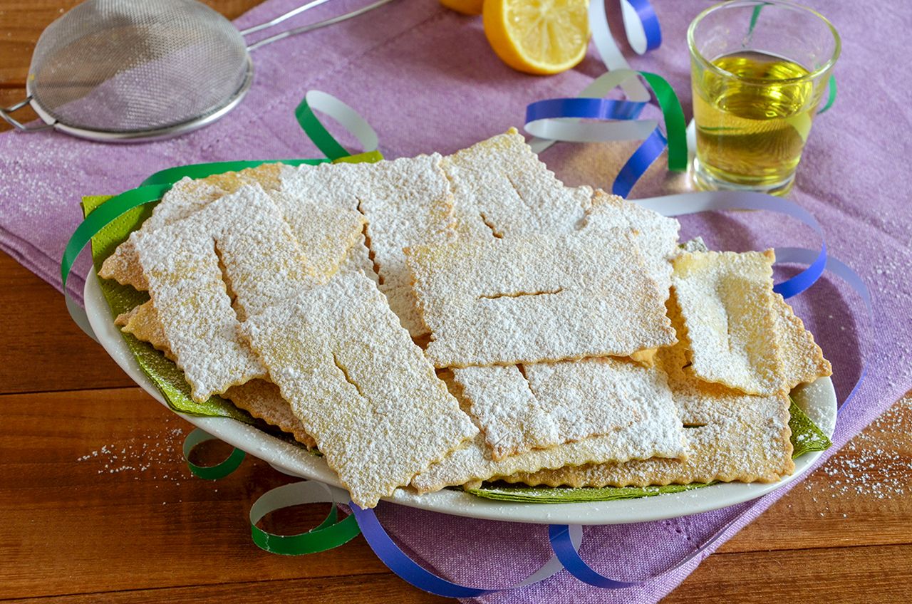 Chiacchiere al forno