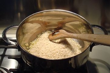 Risotto zafferano e gorgonzola 2