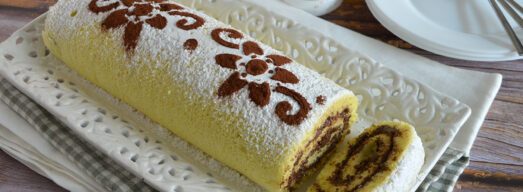 Rotolo alla Nutella soffice e senza crepe