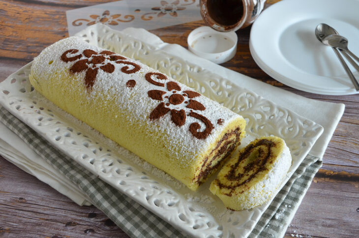 Rotolo alla Nutella soffice e senza crepe