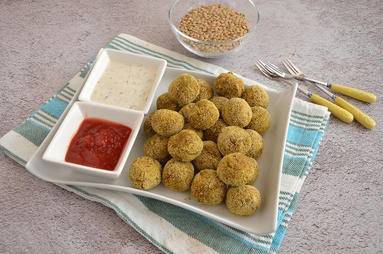 polpette di lenticchie senza patate
