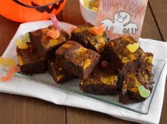 Brownies zucca e cioccolato