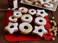 Biscotti Linzer o Linzer cookies