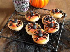 Pizzette ragno di Halloween