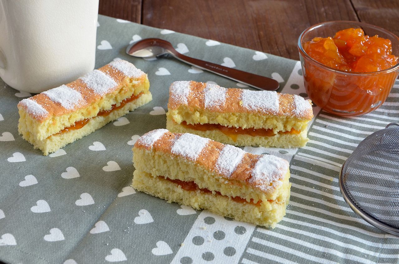Merendine alla marmellata