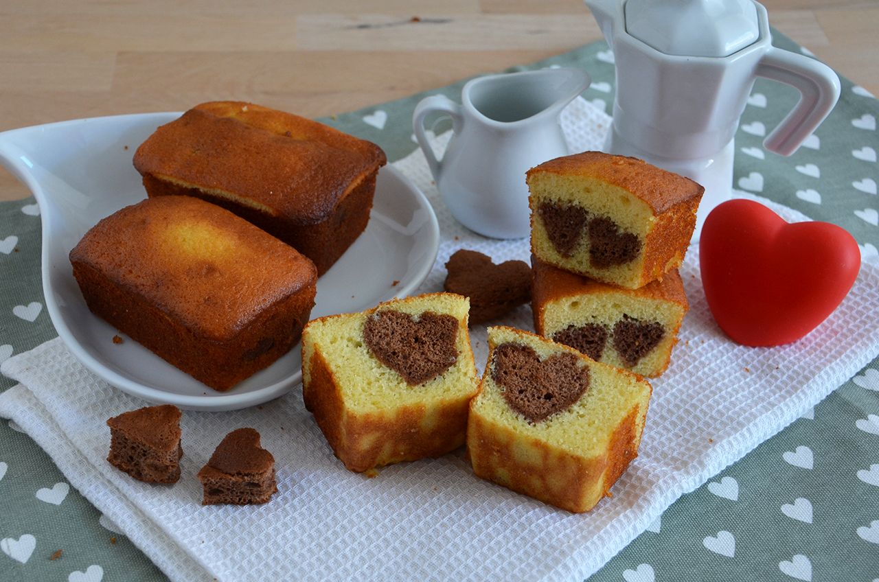 Plumcake di San Valentino